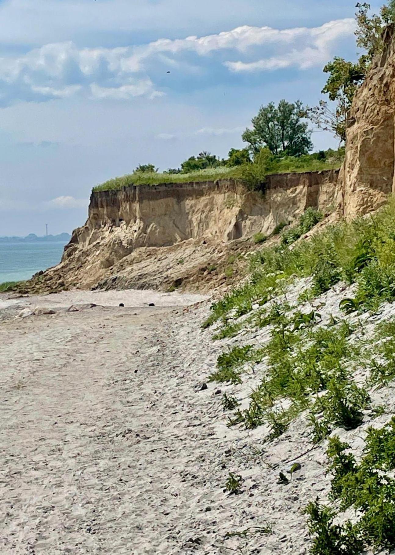 Fewo-Mit-Terasse-U-Garten-Am-Golfplatz Wulfen auf Fehmarn Bagian luar foto